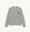 SUDADERA HERITAGE CON EFECTO USADO UNISEX GRIS